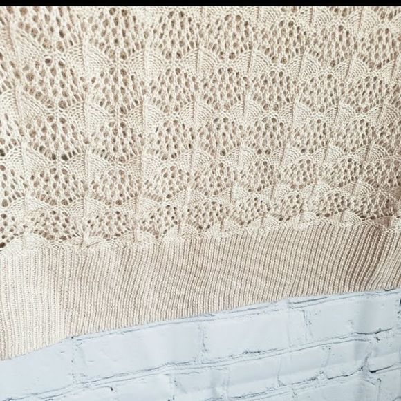 Nwt Soho Jeans By New York and Company Crochet Blouse - Picture 6 of 9